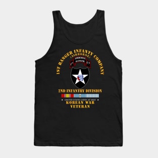 1st Ranger Inf Company - 2nd ID w KOREA SVC X 300 Tank Top